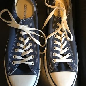 CONVERSE ALL STAR Blue Low Top Canvas Sneakers Mens 11 NEW￼